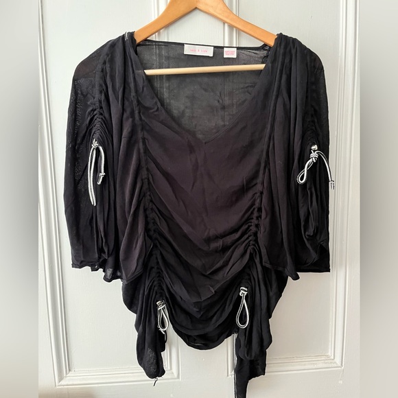 Sass & Bide drawstring top - Picture 3 of 4